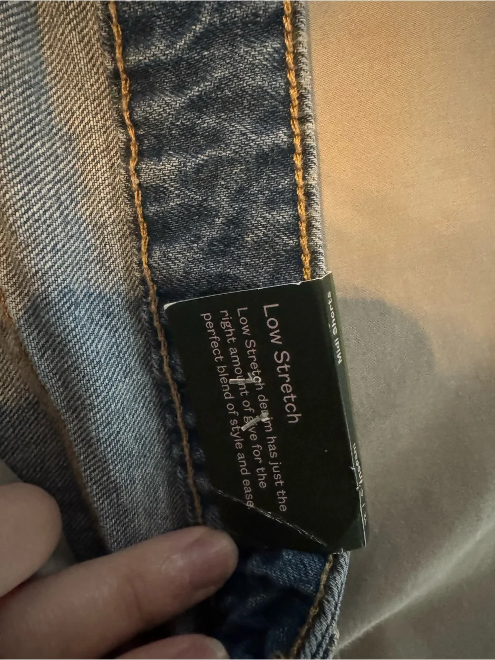 wild fable denim shorts in faded blue